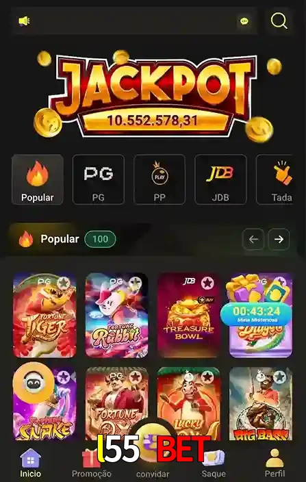 Promoções Especiais no l55 bet App